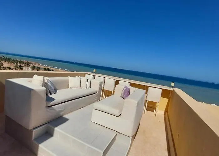 Apartamento Dreamy Seafront 2br- Panoramic Sea Views- El Gouna