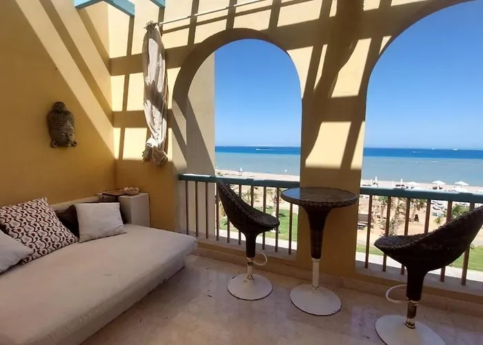 Apartment Dreamy Seafront 2br- Panoramic Sea Views- El Gouna